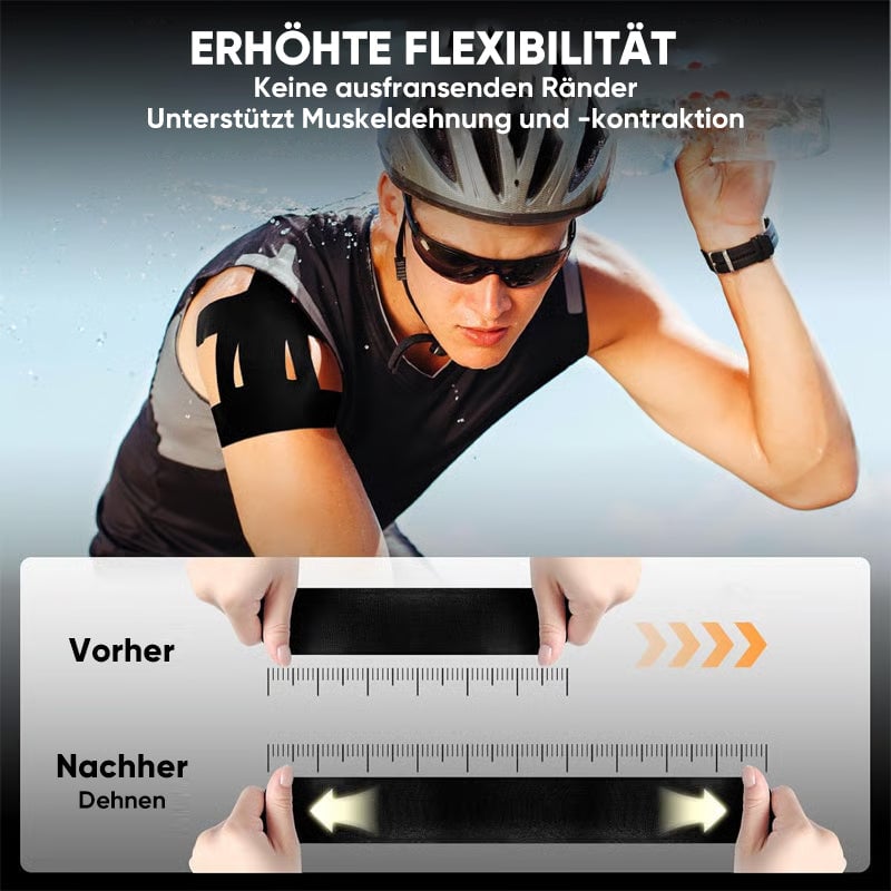 Kinesiologie-Tape gegen Schulterschmerzen