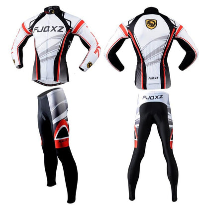 Summer wicking long-sleeved cycling suit