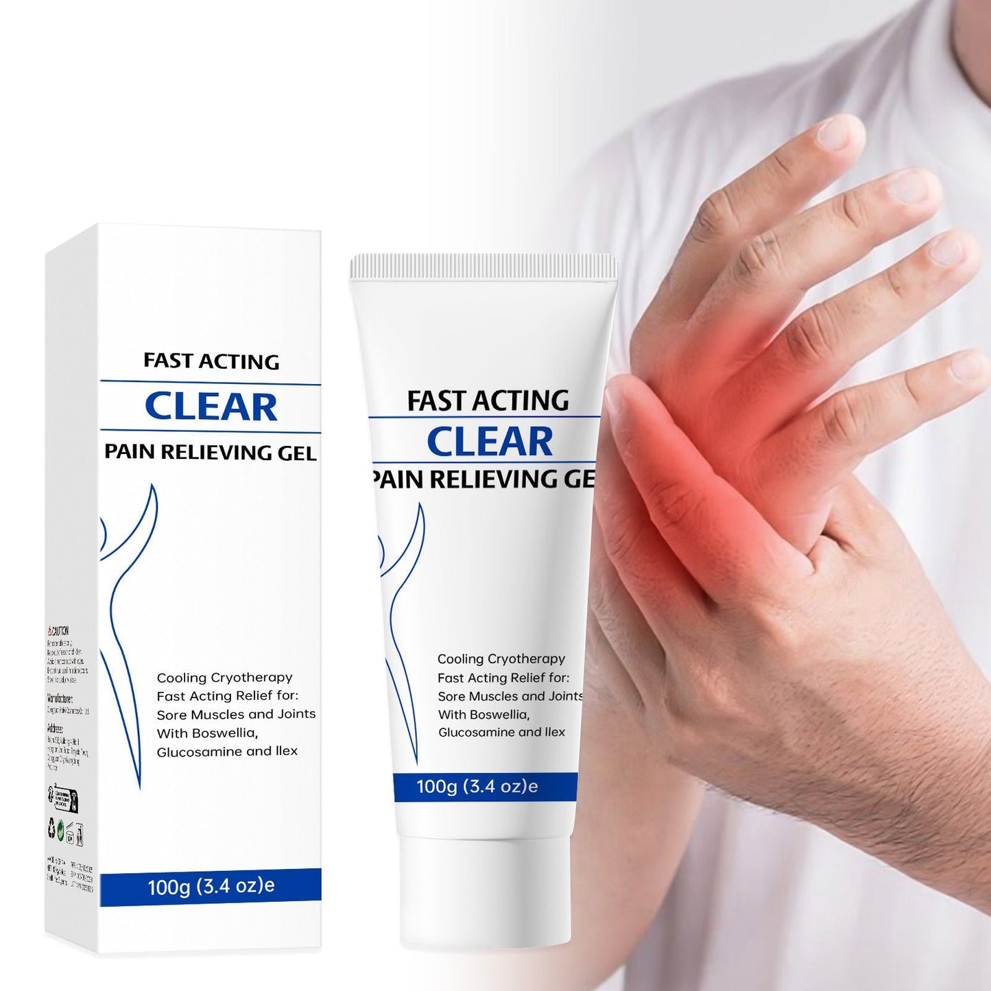 Gel refrescante calmante