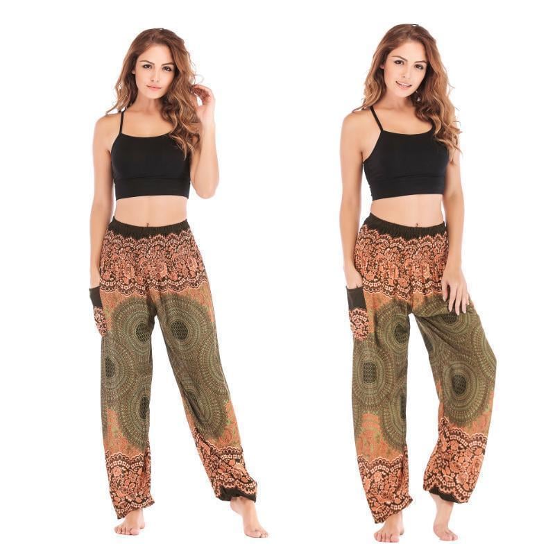 Summer Loose Yoga Pants for Ladies