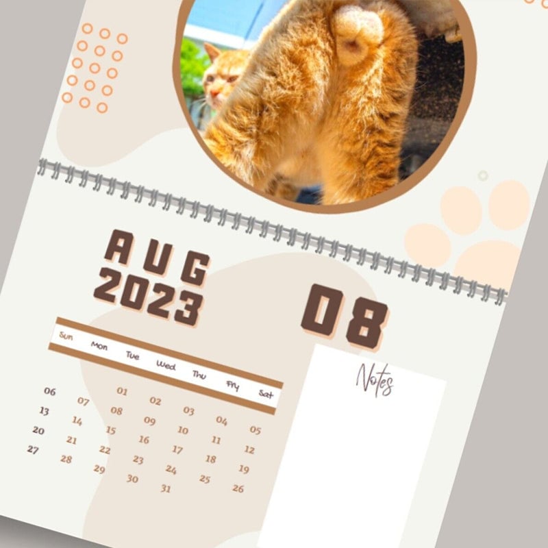 2023 Cats Buttholes-calendar