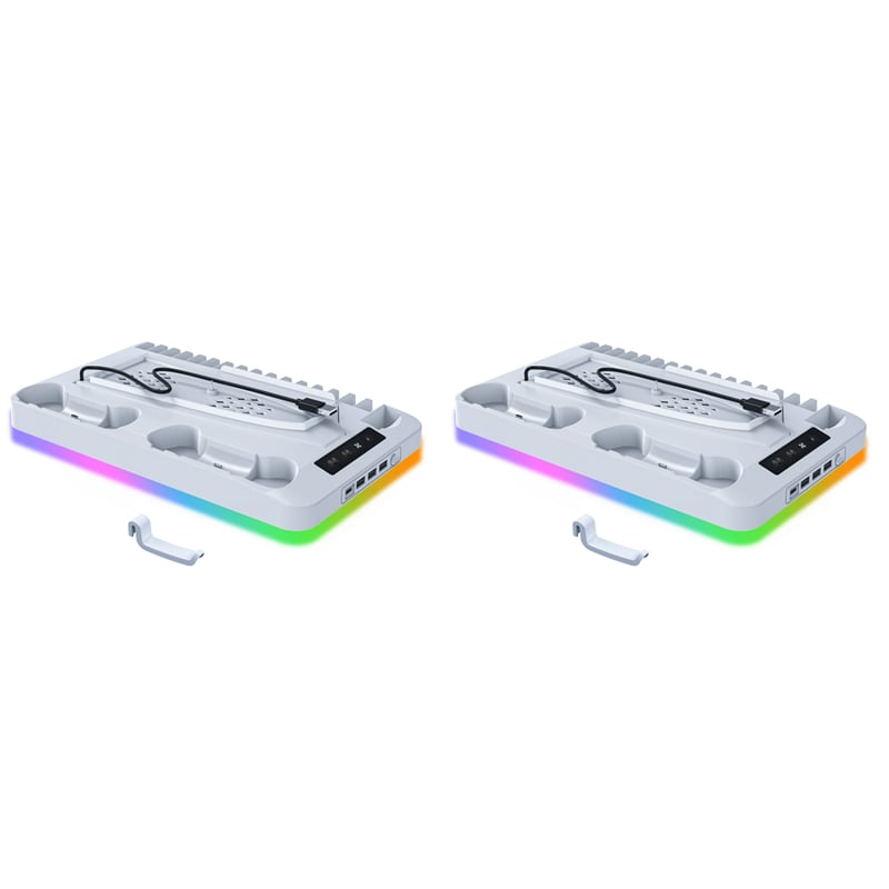 Base Cooling Bracket for Dual PS5 Controller