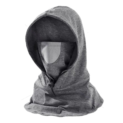 Hooded Face Mask with Neck Warmer for Cycling