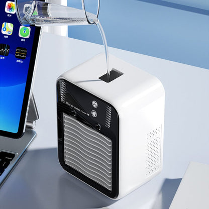 Ventilador portátil 3 en 1 con nebulizador de 2 velocidades