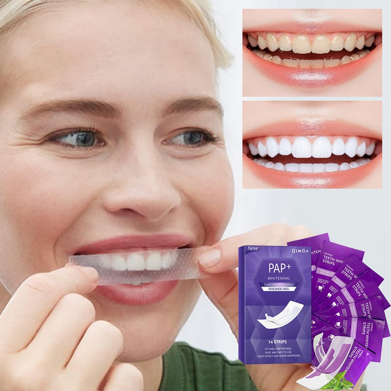 Teeth whitening strips