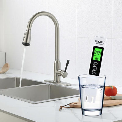 New 4 in 1 TDS Meter - TDS EC & Temperature