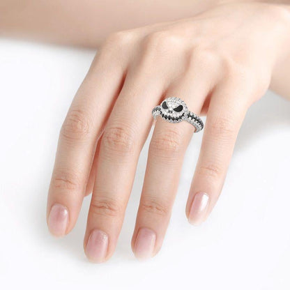 METAL JACK SKULL RING