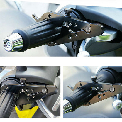 Universal Motorcycle Cruise Control Throttle Lock Assist