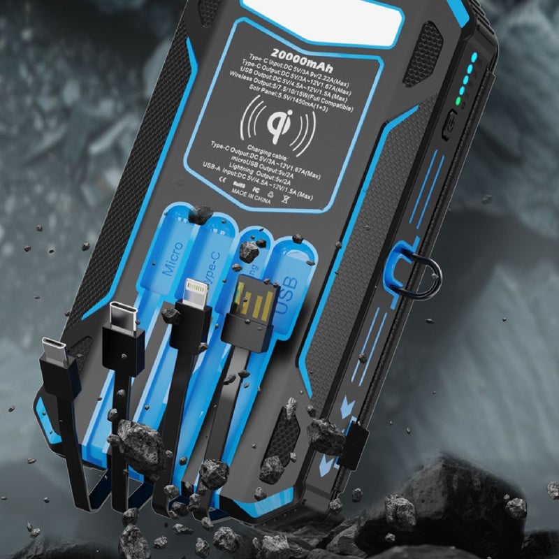 Solar Foldable Power Bank