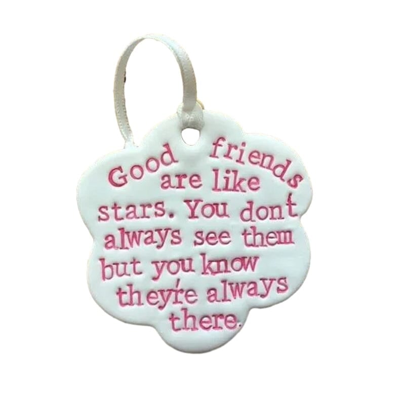 🌸Clay Flower Friendship Ornaments-Best Christmas Gift🌸