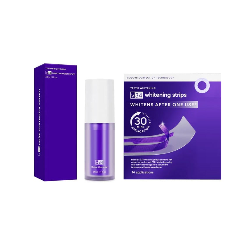 Purple Teeth Whitening Mousse Toothpaste