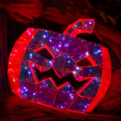 Halloween Prismatic Multicolor Jack-O'-Lantern LED Light