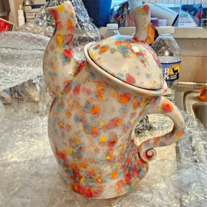 Teapot With Attitude Decoration