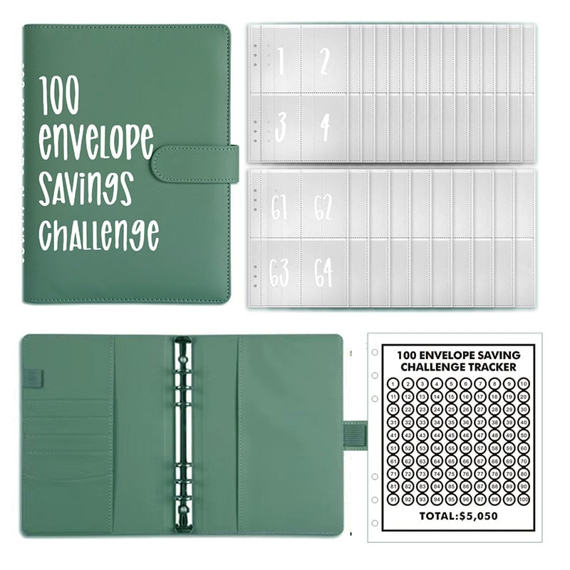 ✨100 Envelope Challenge Binder