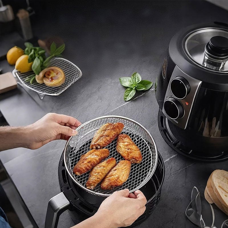 3-Layer Stackable Air Fryer Rack