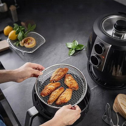 3-Layer Stackable Air Fryer Rack