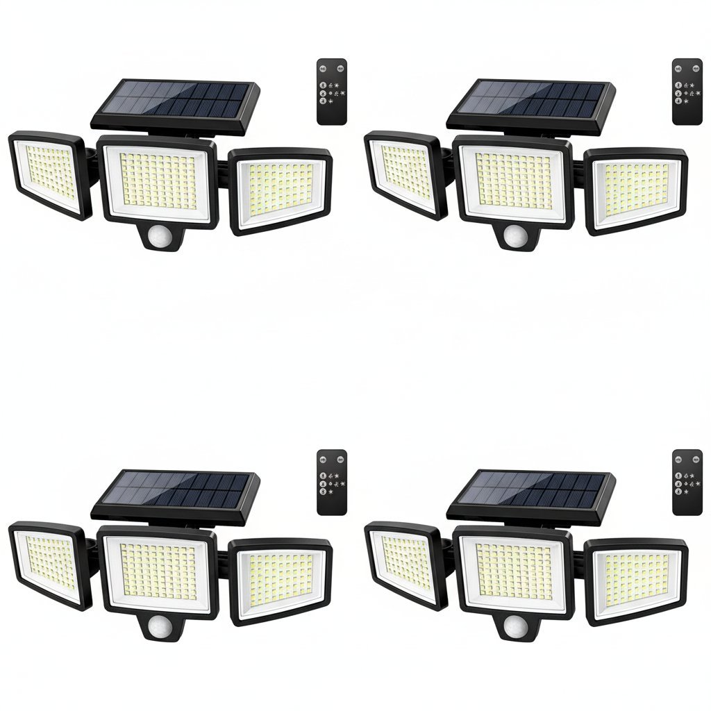 Sakerplus Solar Outdoor Lights