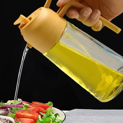🔥2-in-1 Glass Oil Sprayer and Dispenser