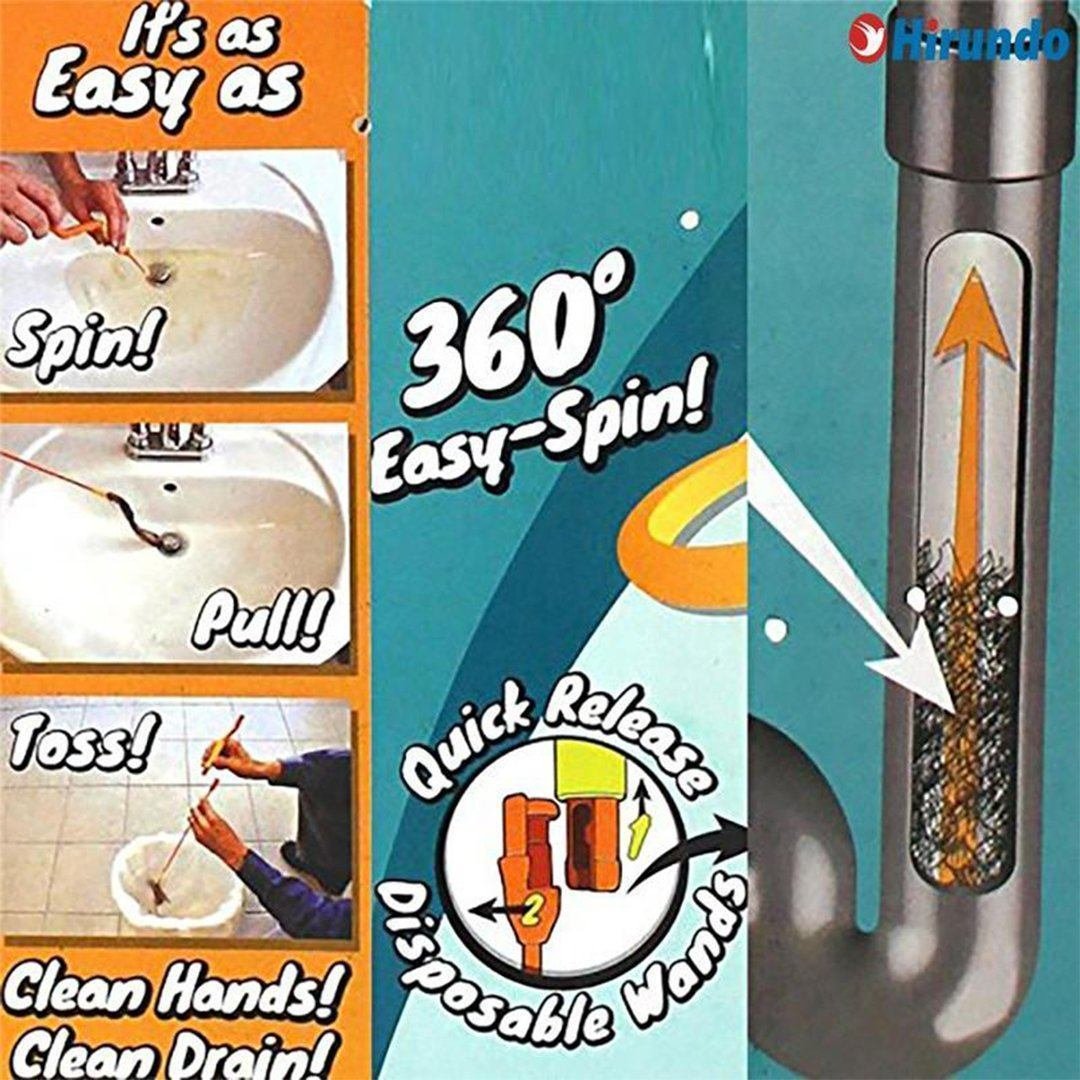 Hirundo Magical Drain Hair Unclog Tool