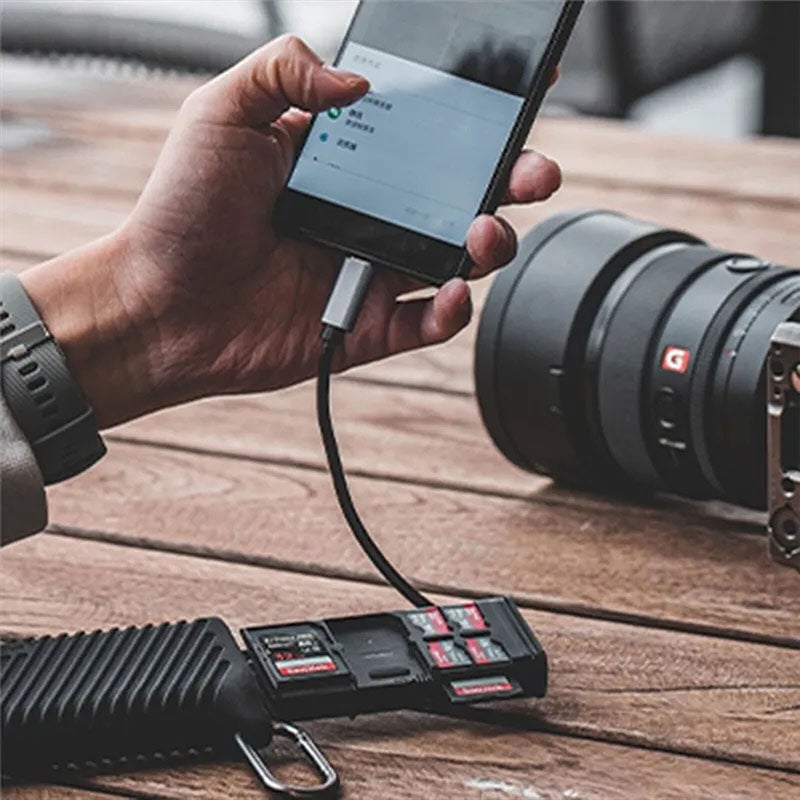 2-in-1 Card Reader and Holder Case