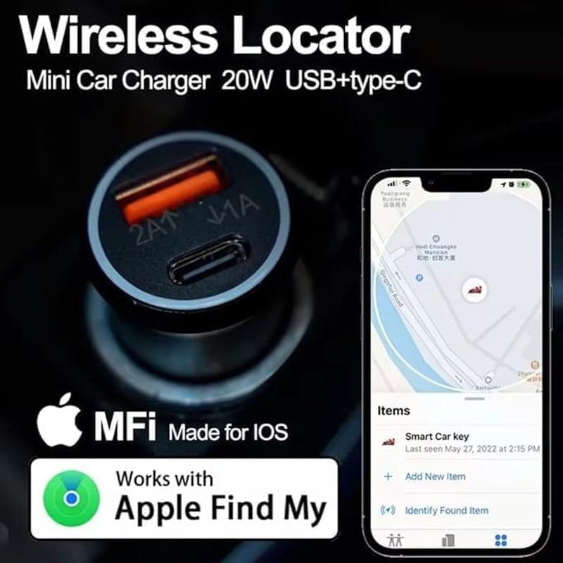 Car Charger GPS Locator Tracker