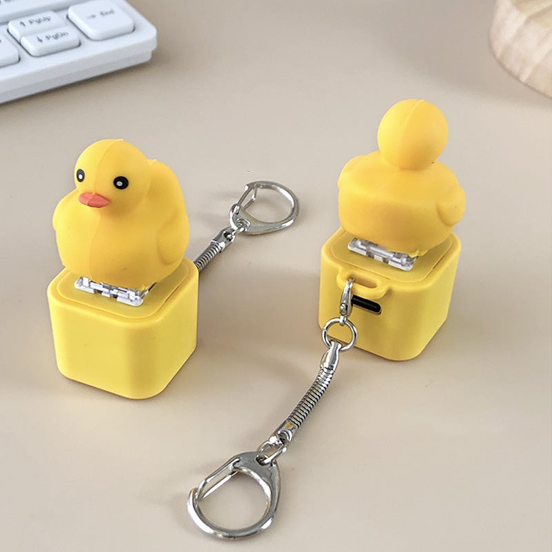 Duck Quacking Keychain
