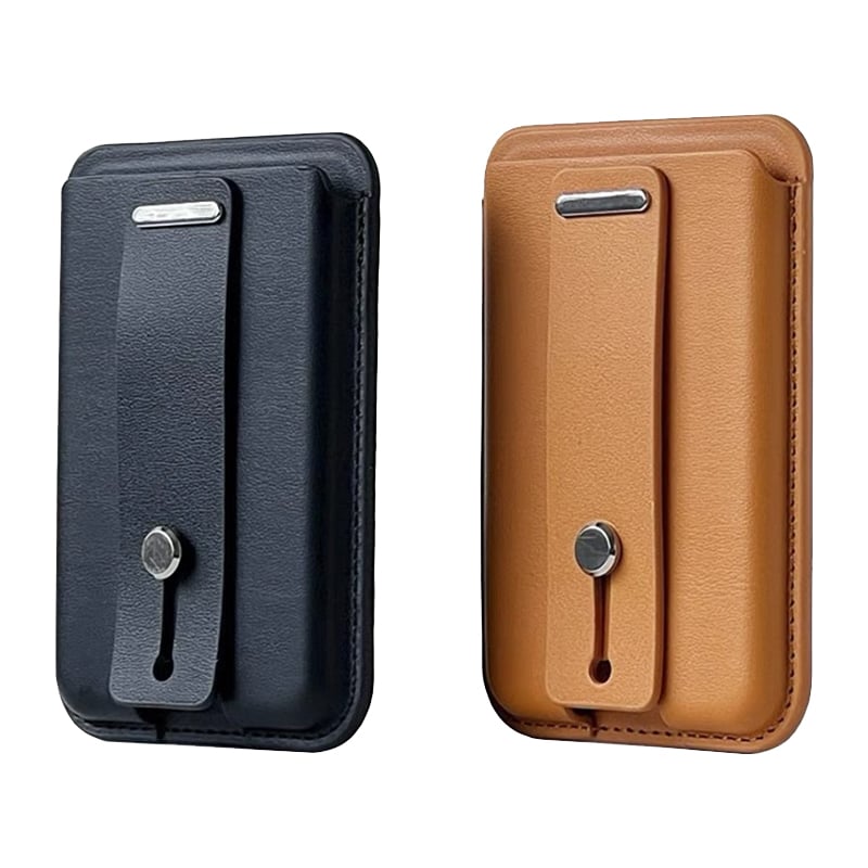 Magnetic Ring Stand Phone Card Holder