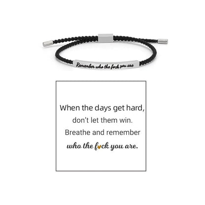 Pulsera Inspire ajustable trenzada