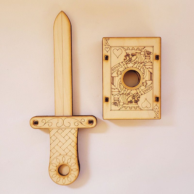 Sword Through Finger - DIY Magic Puzzle