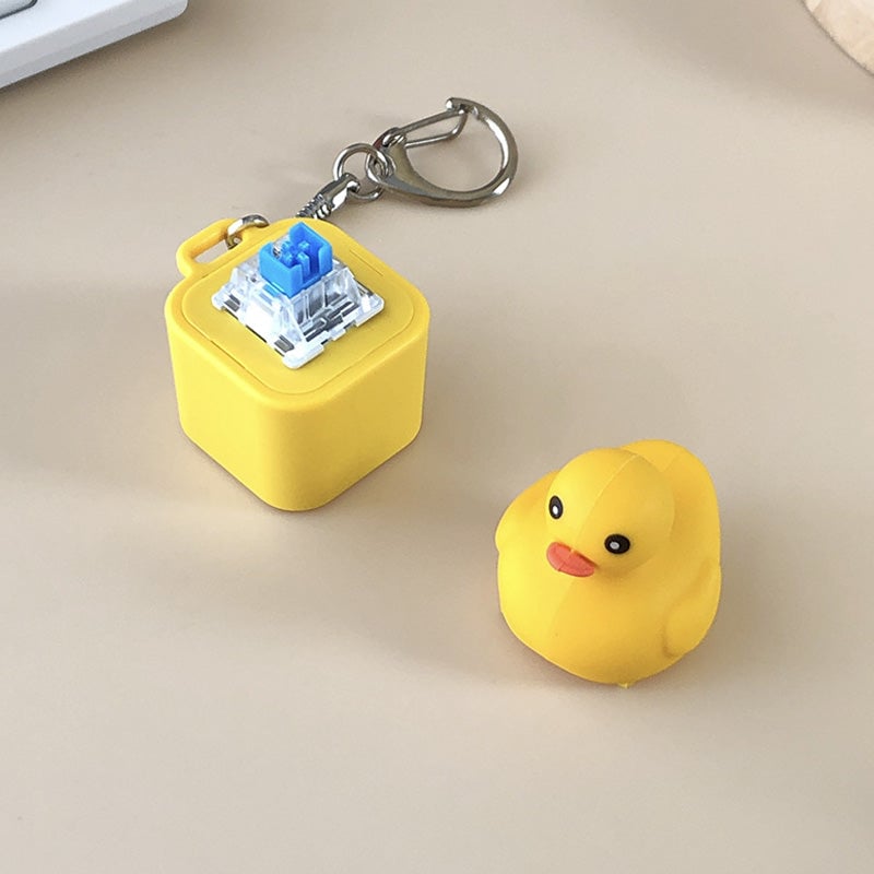 Duck Quacking Keychain