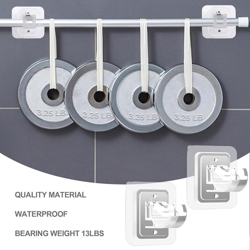 ✨2-Pack Curtain Rod Hooks