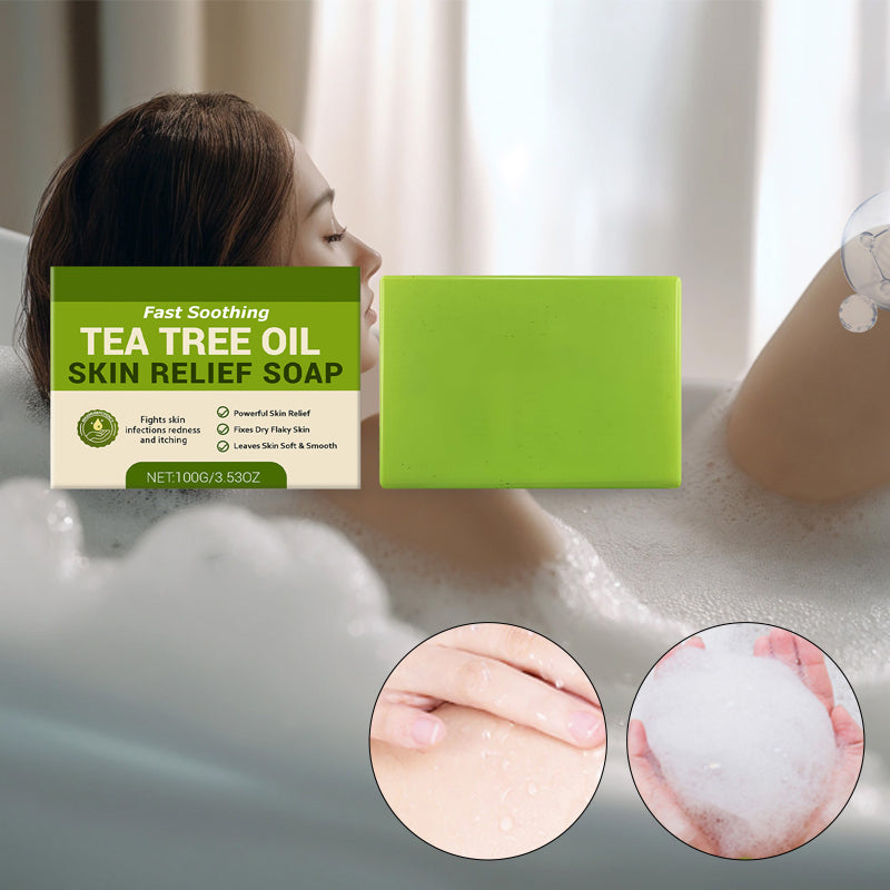 Tea Tree Oil Soothing Cleansing Soap
