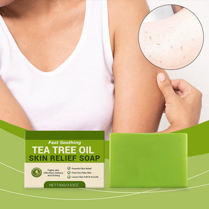Tea Tree Oil Soothing Cleansing Soap